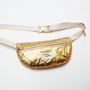 Kaliber Fashion "Pineapple" Gold Hipbag